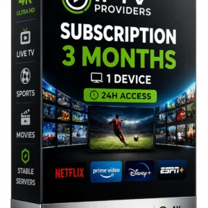 iptv subscription 3 months plan — iptvproviders.pro