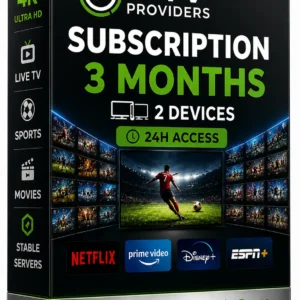 iptv 2 devices 3 months plan — iptvproviders.pro