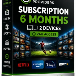 iptv 2 devices 6 months plan — iptvproviders.pro