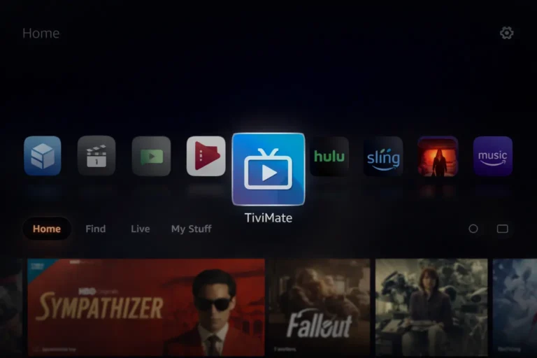 Install TiviMate on Firestick Amazon App Store for IPTV streaming
