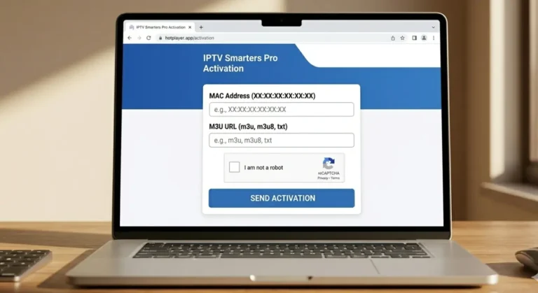 Smart IPTV installation guide — activate M3U playlist on siptv.eu portal