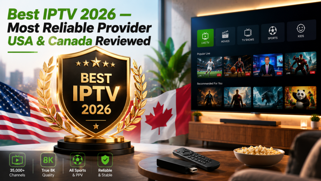 Best IPTV 2026 USA Canada β iptvproviders.pro honest review β most reliable provider