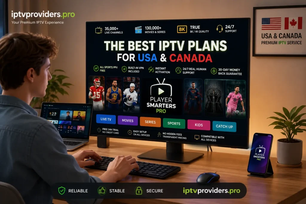 IPTV Smarters Pro complete setup guide 2026 USA Canada
