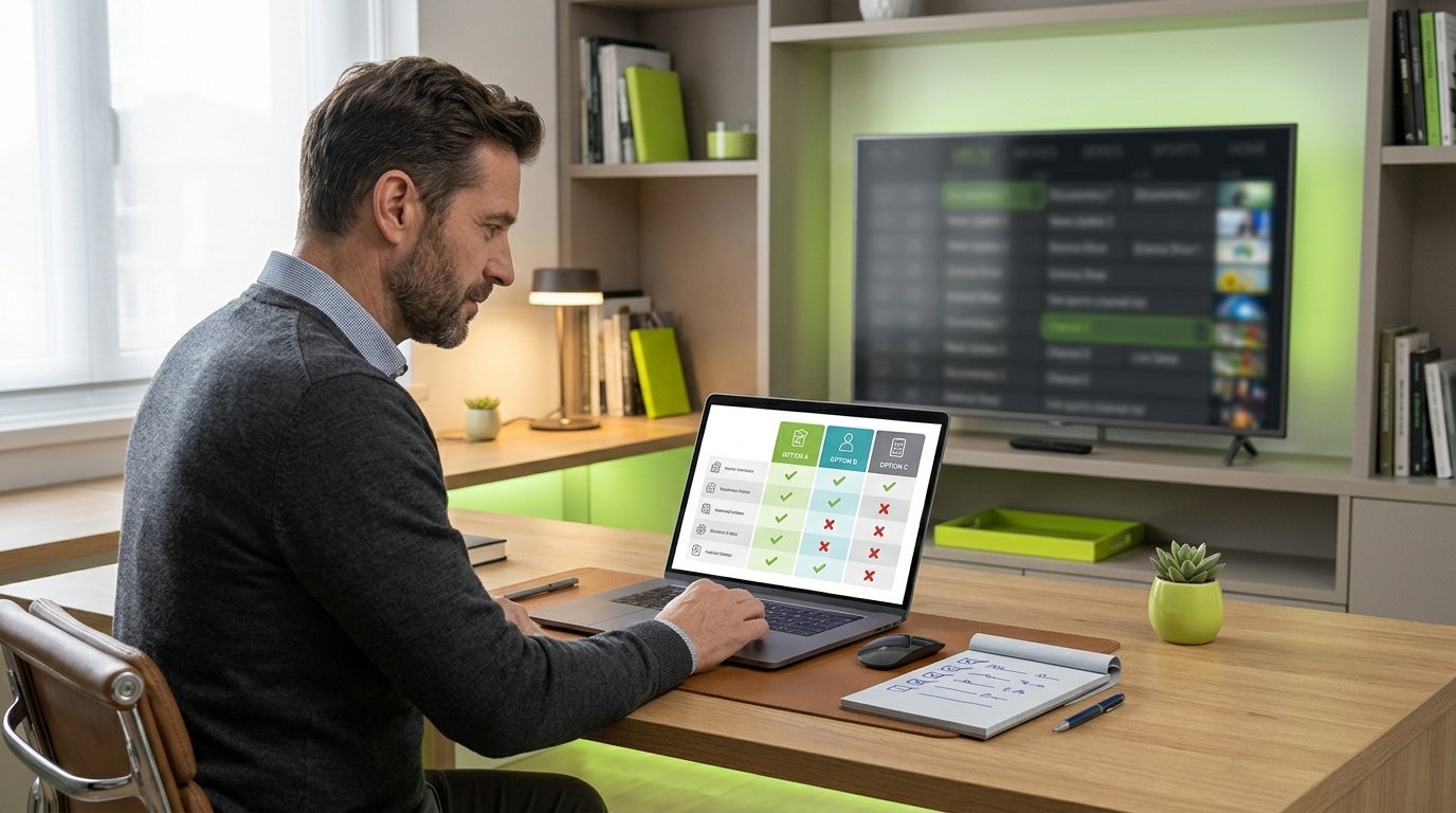 Choosing between IPTV service providers with a checklist