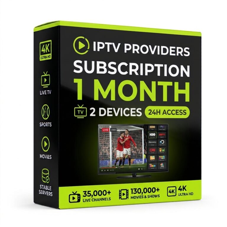 IPTV 1 Month Plan (2 Devices)