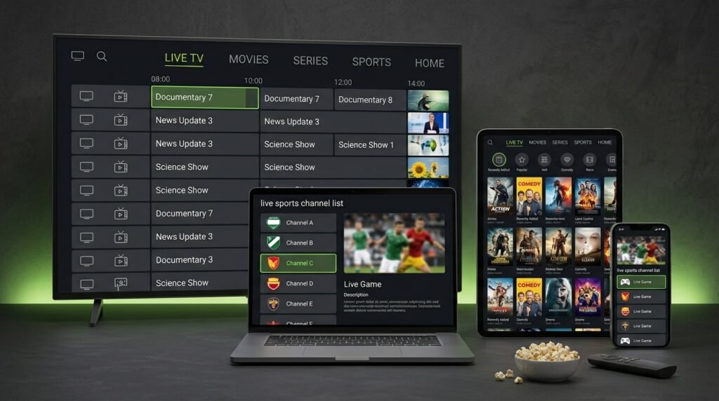 Best IPTV player apps on smart TV, laptop, tablet and phone