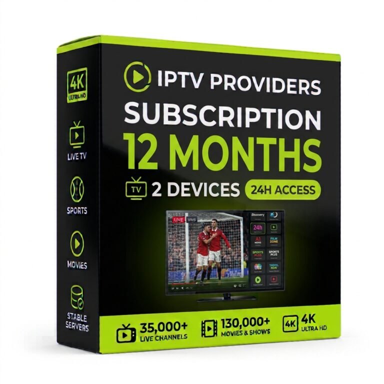 IPTV 12 Month Plan (2 Devices)