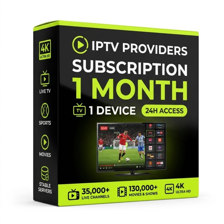 IPTV 1 Month Plan (1 Device)